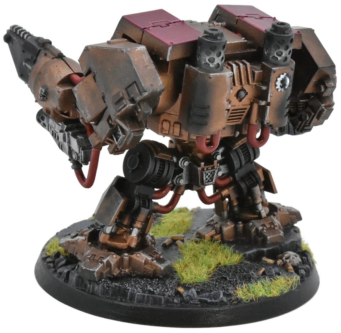 SPACE MARINES Venerable Dreadnought #1 WELL PAINTED MINOTAURS 40K 7733