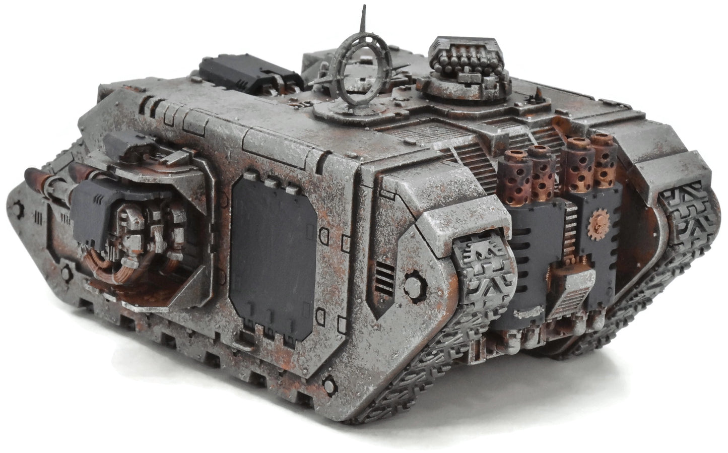 IRON HANDS Chaos Land Raider Tank #1 PRO PAINTED Warhammer 40K 7801