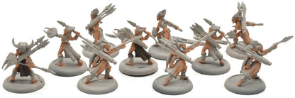 CIRCLE ORBOROS 10 Tharn Bloodtrackers #1 METAL Warmachine & Hordes 7856