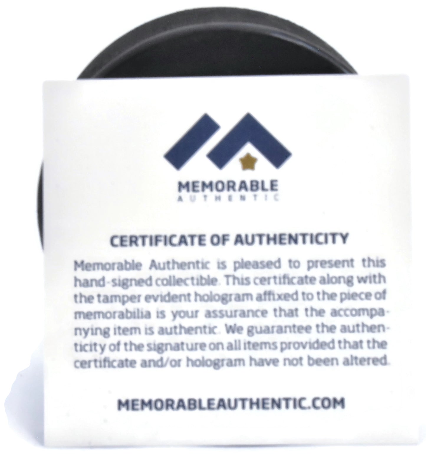 Samuel Montembeault Autographed Puck - Team Canada