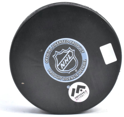 Yvon Lambert Autographed Puck