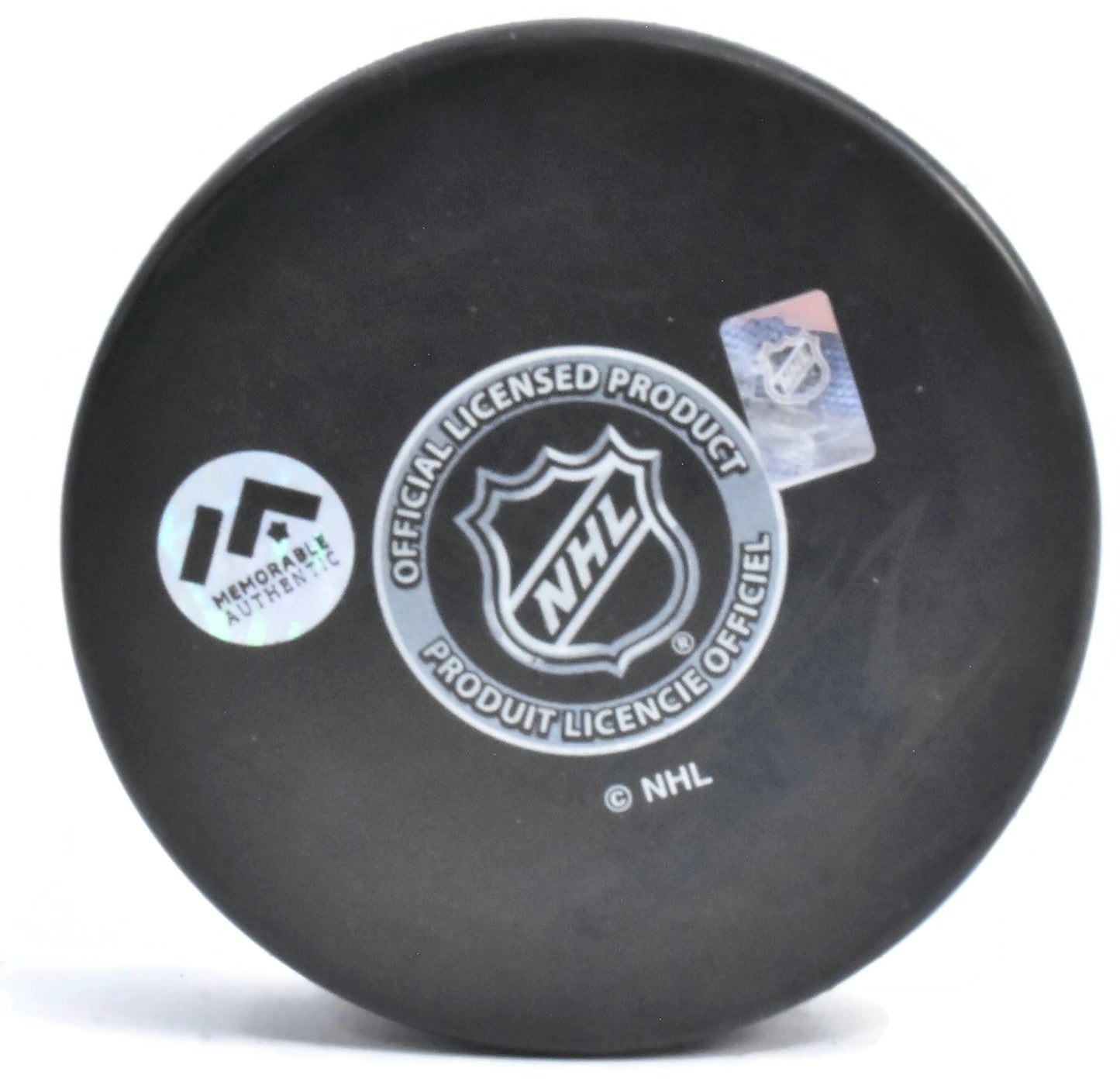 Owen Beck Inscribed Autographed Puck