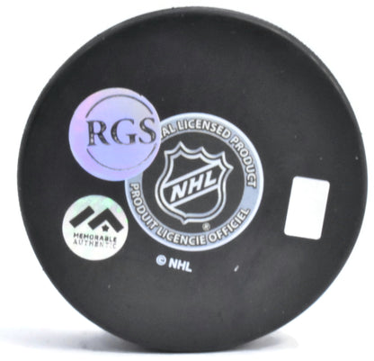 Richard Sevigny Inscribed Autographed Puck
