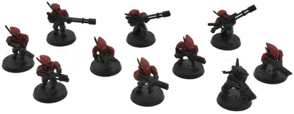 TAU EMPIRE 10 Pathfinder Team #1 Warhammer 40K 8082