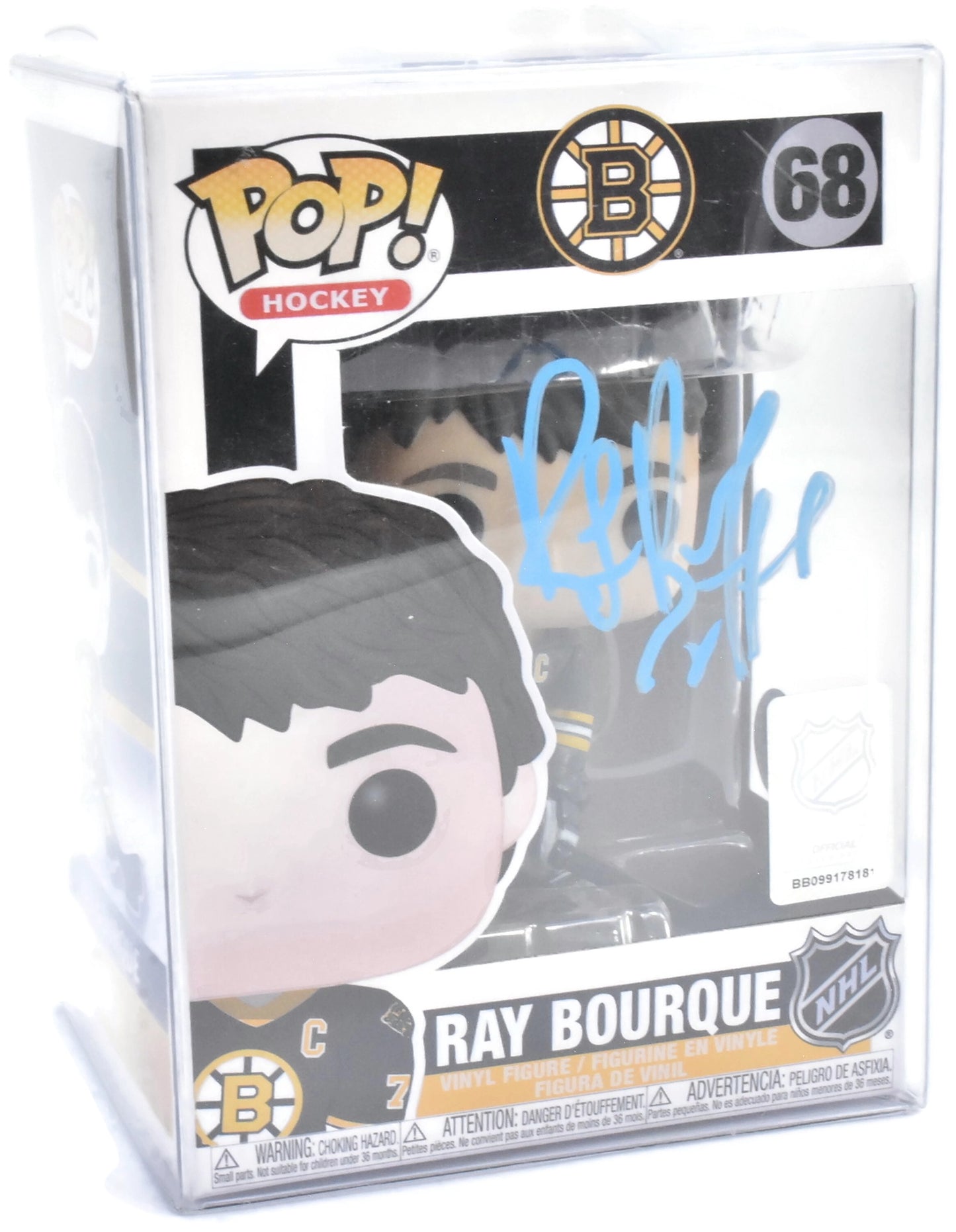 Ray Bourque Funko Pop! #68 Autographed