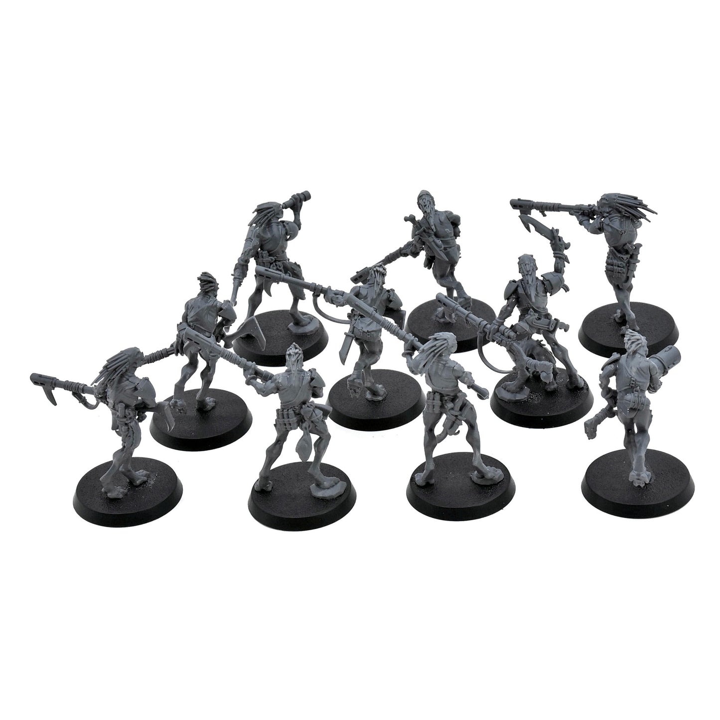 TAU EMPIRE 10 Kroot Carnivore Squad #2 Warhammer 40K 7363