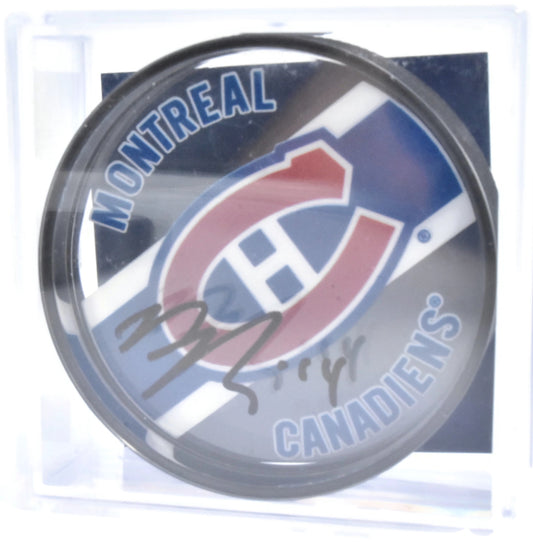 Nick Suzuki Autographed Puck