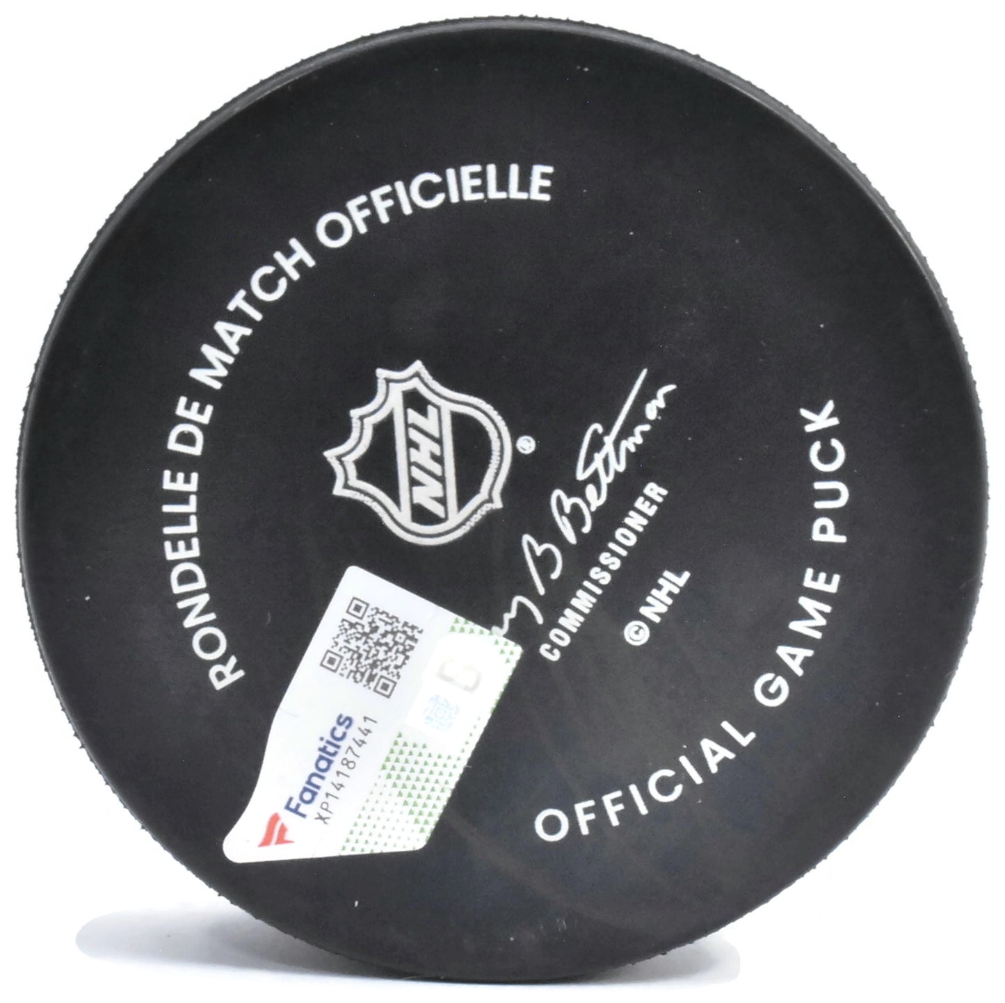 Trevor Zegras Autographed Puck