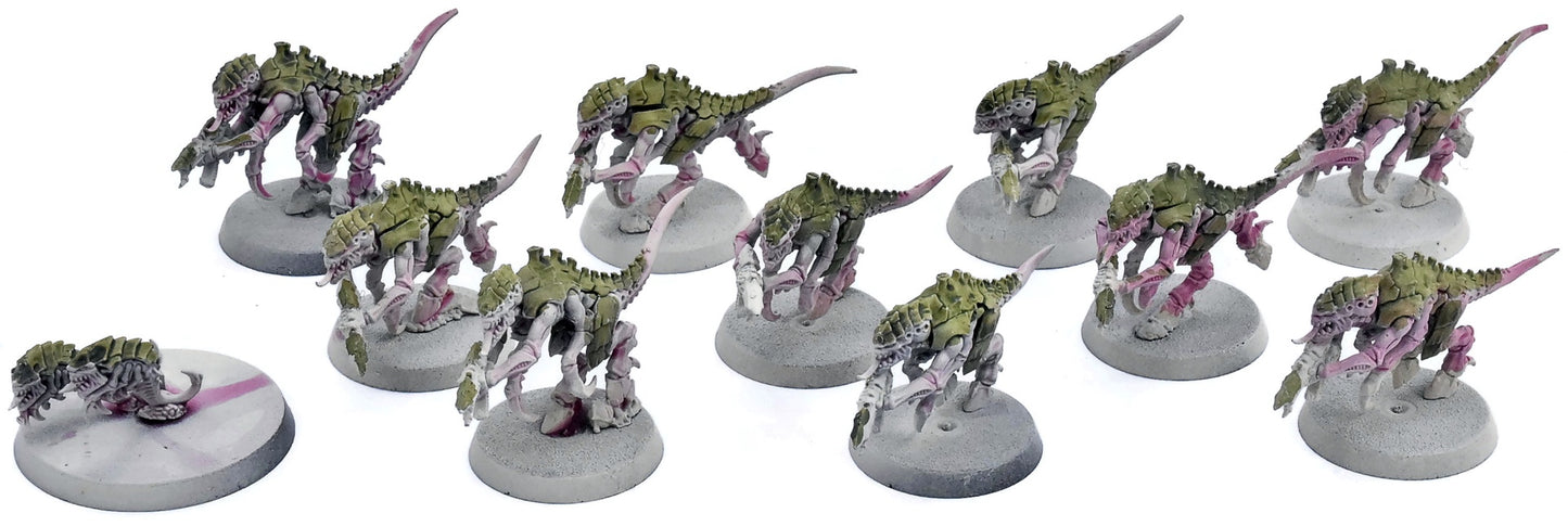 TYRANIDS 10 Termagants + Ripper Swarm #1 Warhammer 40K 5892