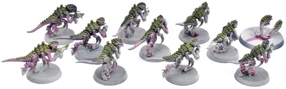 TYRANIDS 10 Termagants + Ripper Swarm #1 Warhammer 40K 5892