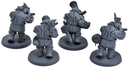 OGOR MAWTRIBES 4 Leadbelchers #1 Sigmar 5939