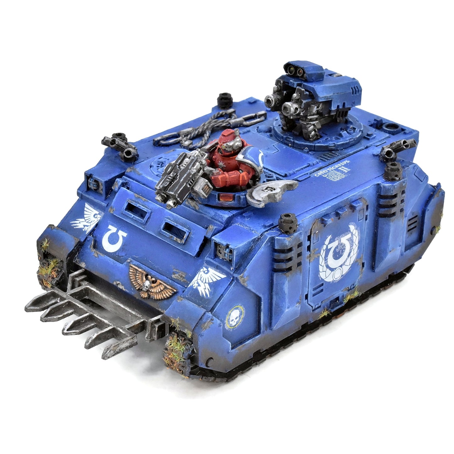 SPACE MARINES Razorback Tank #1 Warhammer 40K WELL PAINTED 7752