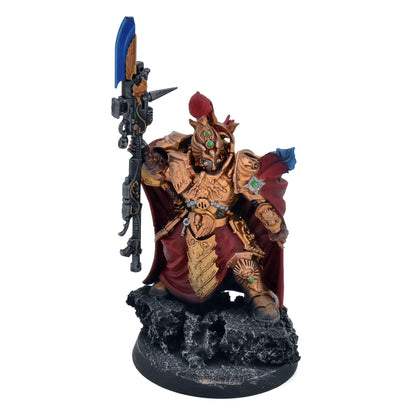 ADEPTUS CUSTODES Shield Captain #1 WELL PAINTED Warhammer 40K 7967