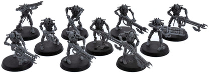 NECRONS 10 Necron Warriors #4 Warhammer 40K 6356
