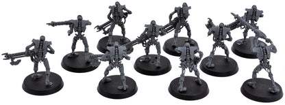 NECRONS 10 Necron Warriors #4 Warhammer 40K 6356