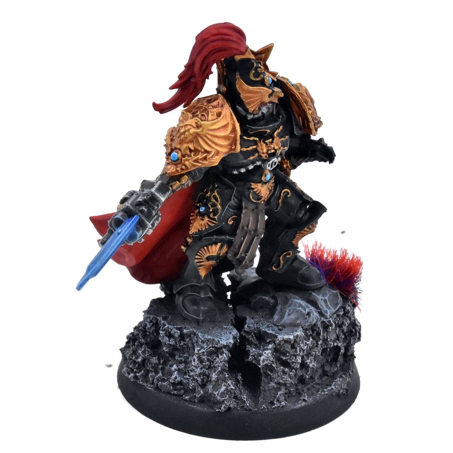 ADEPTUS CUSTODES Shield Captain #2 WELL PAINTED Warhammer 40K 8070