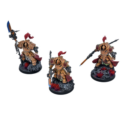 ADEPTUS CUSTODES 3 Allarus Custodians #1 WELL PAINTED Warhammer 40K 8148