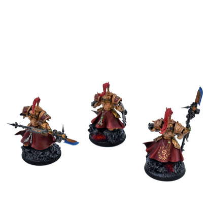 ADEPTUS CUSTODES 3 Allarus Custodians #1 WELL PAINTED Warhammer 40K 8148