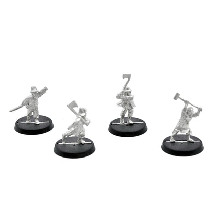 LOTR 4 Hobbit Militia #1 METAL Middle Earth Strategy Battle Game 8209