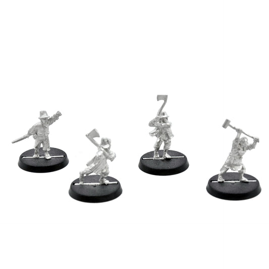 LOTR 4 Hobbit Militia #1 METAL Middle Earth Strategy Battle Game 8209