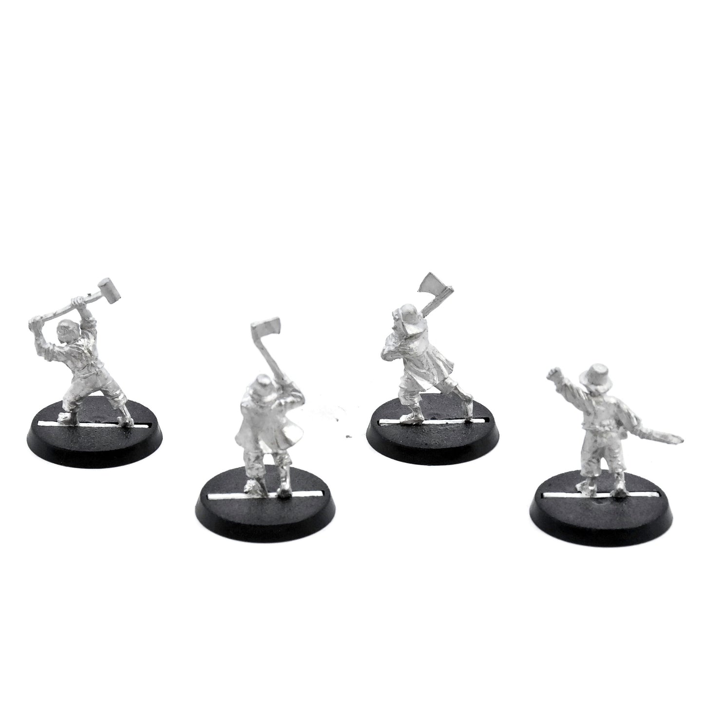 LOTR 4 Hobbit Militia #1 METAL Middle Earth Strategy Battle Game 8209