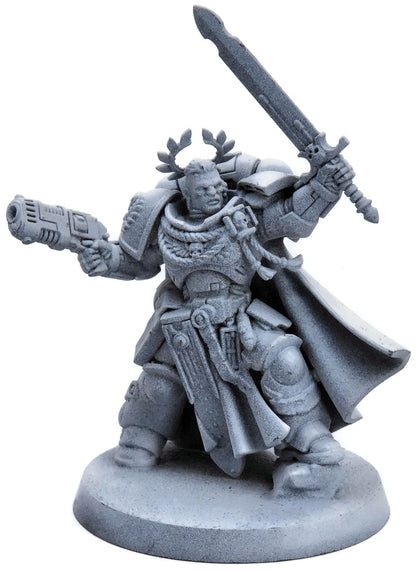 SPACE MARINES Captain with power sword and plasma #1 40K 6554