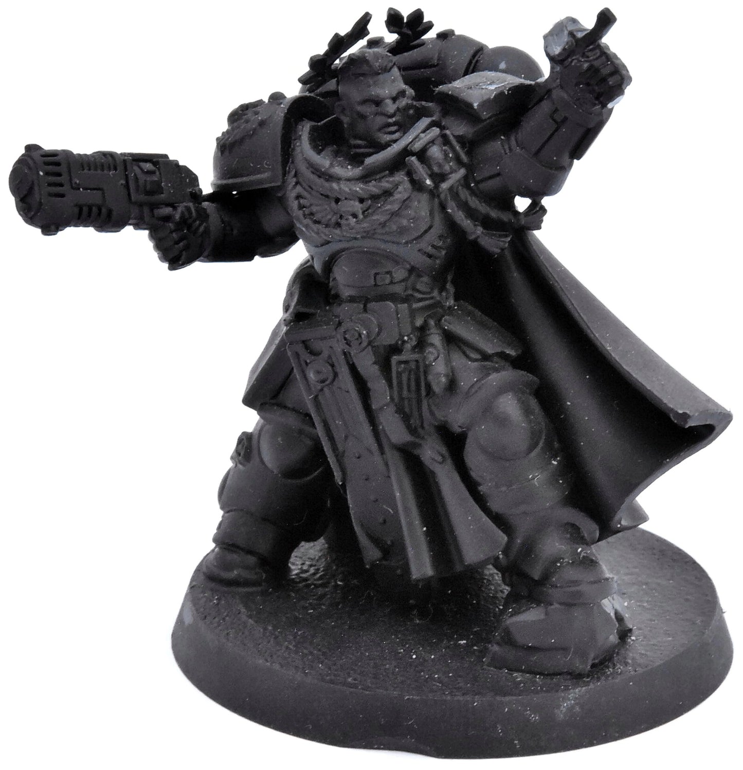SPACE MARINES Space Marine Captain #4 DAMAGED Warhammer 40K 6653