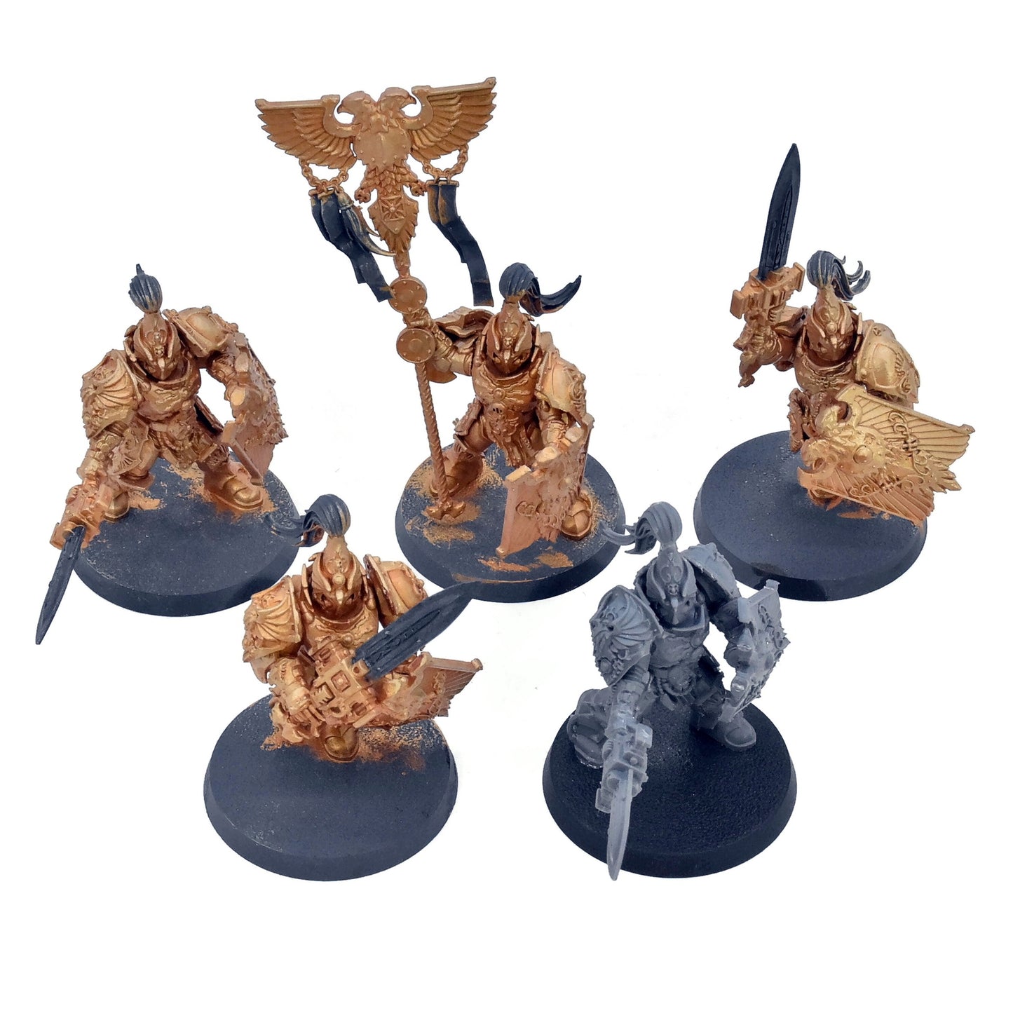 ADEPTUS CUSTODES 5 Custodian Guard Squad #2 Warhammer 40K 8353