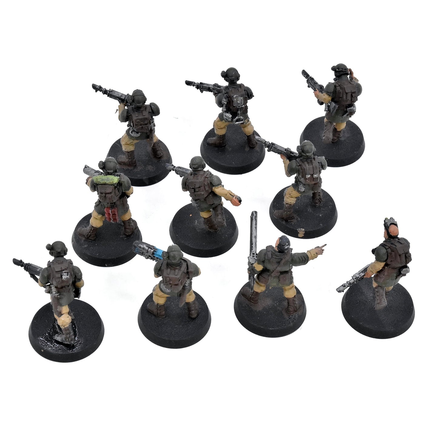 ASTRA MILITARUM 10 Cadians Shock Troops #1 Warhammer 40K 8476