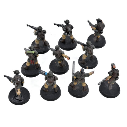 ASTRA MILITARUM 10 Cadians Shock Troops #1 Warhammer 40K 8476