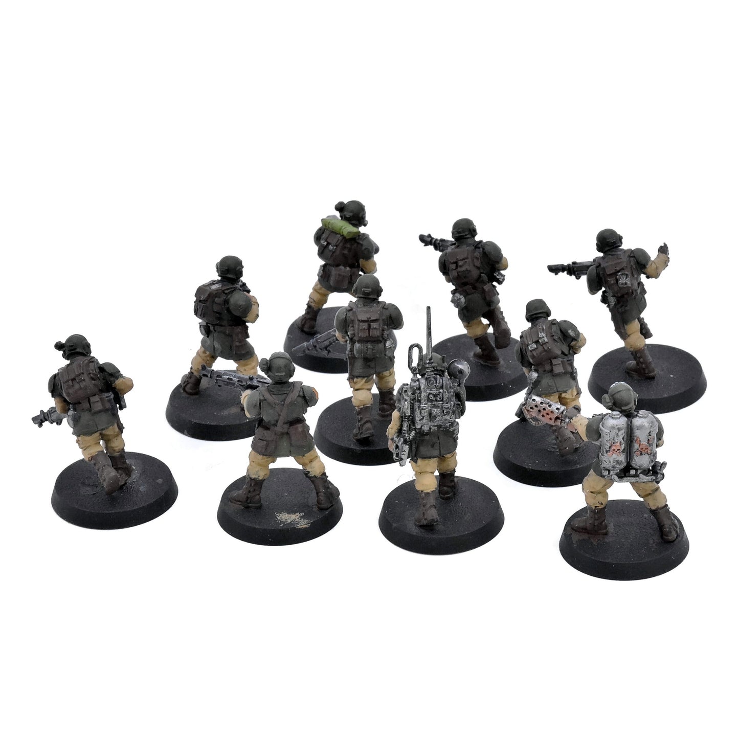 ASTRA MILITARUM 10 Cadians Shock Troops #2 Warhammer 40K 8513