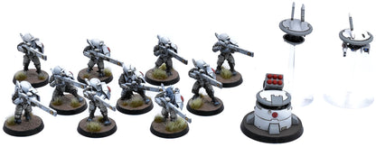 SYLVANETH 10 Fire Warriors #2 PRO PAINTED Sigmar 6875