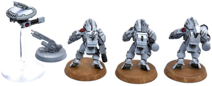 T'AU EMPIRE 3 Stealth Battlesuits #2 Warhammer 40K 6899