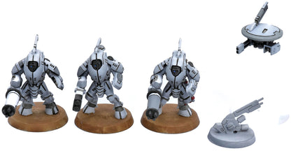 T'AU EMPIRE 3 Stealth Battlesuits #1 Warhammer 40K 6905