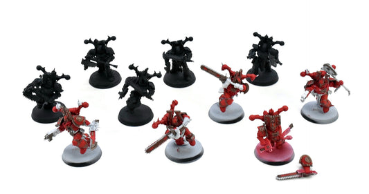 CHAOS SPACE MARINES 10 Khorne Berzerkers #2 Warhammer 40K 9077