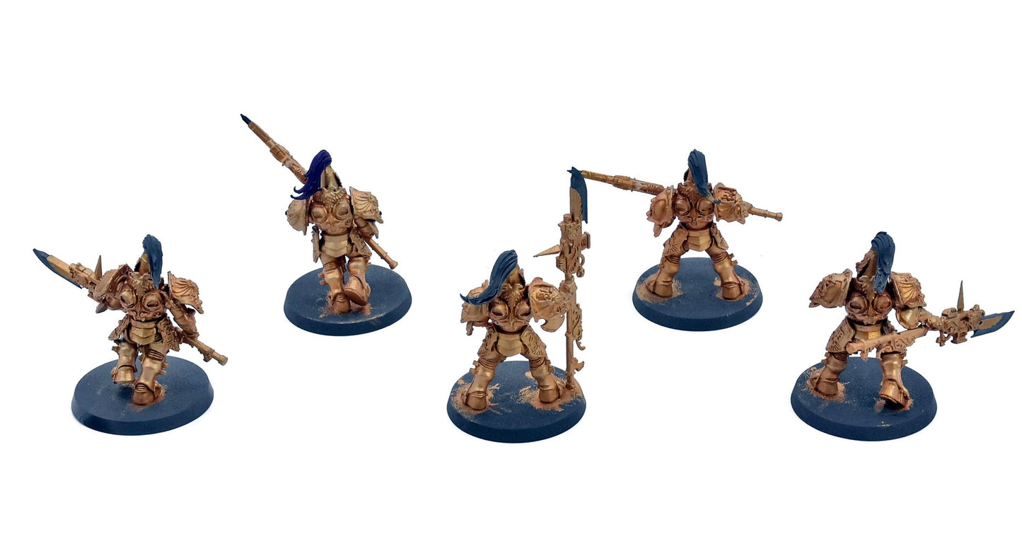 ADEPTUS CUSTODES 5 Custodian Guard Squad #1 Warhammer 40K 9121