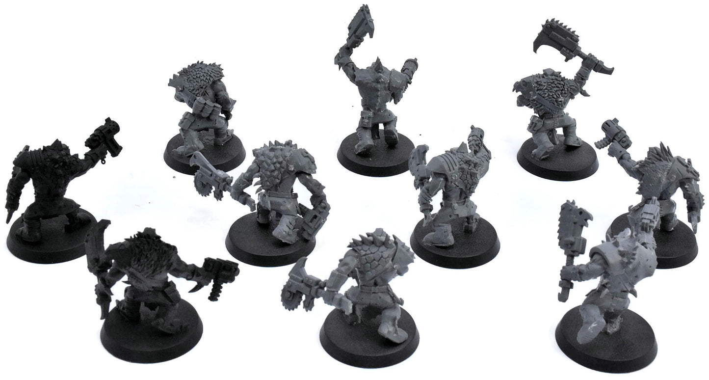 ORKS 10 Beast Snagga Boyz #1 Warhammer 40K 7322