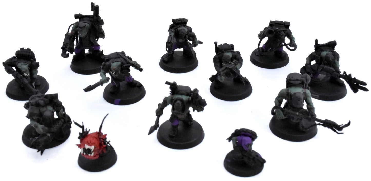 ORKS 12 Orks Kommandos #1 Warhammer 40K 7353