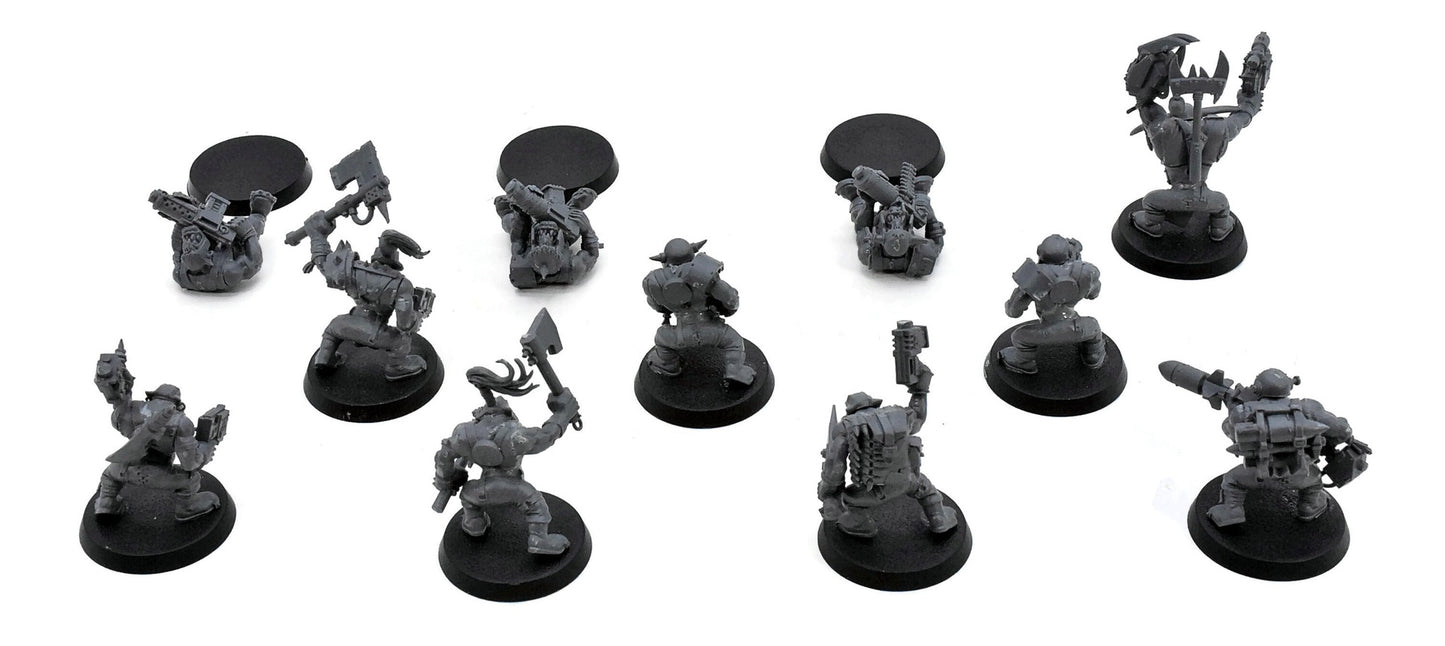 ORKS 11 Ork Boyz #1 Warhammer 40K 9305