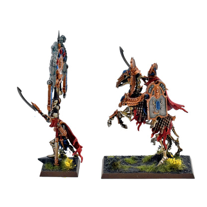 TOMB KINGS Royal Heralds #1 COMMISSION PRO PAINTED Warhammer Fantasy 9428