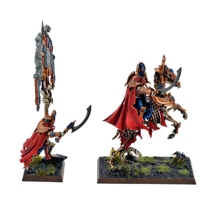 TOMB KINGS Royal Heralds #1 COMMISSION PRO PAINTED Warhammer Fantasy 9428