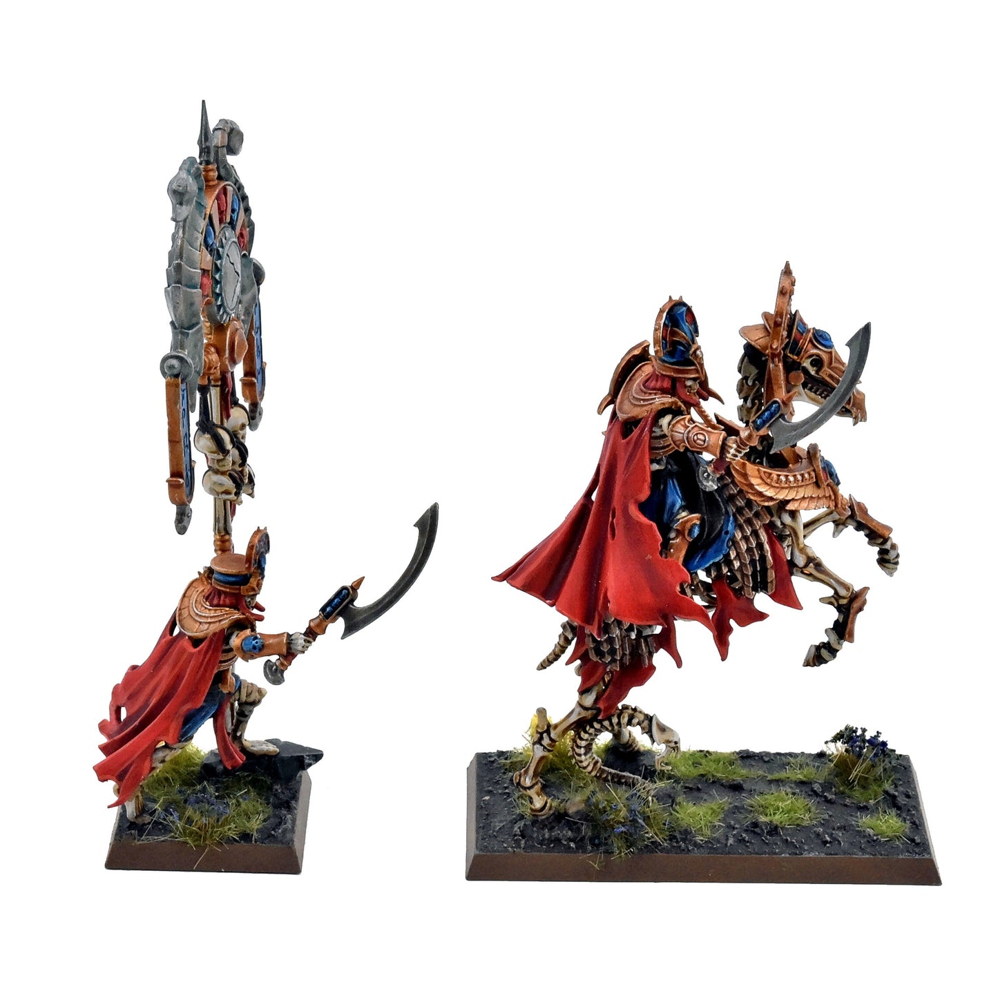TOMB KINGS Royal Heralds #1 COMMISSION PRO PAINTED Warhammer Fantasy 9428