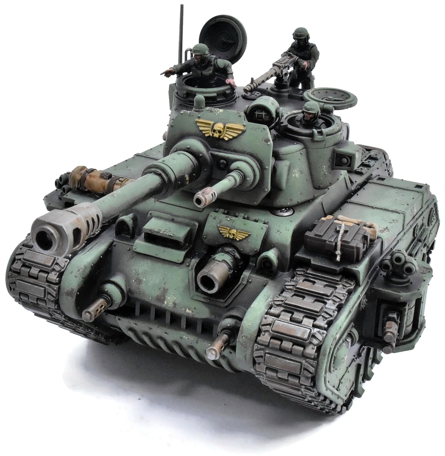 ASTRA MILITARUM Rogal Dorn Battle Tank #2 WELL PAINTED cadian outside 40K 7520