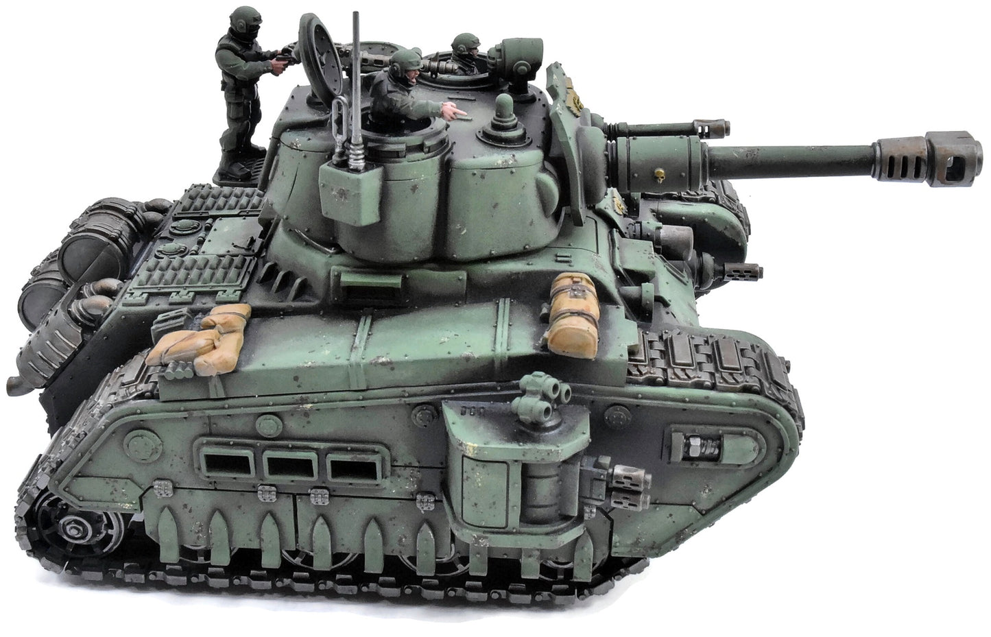 ASTRA MILITARUM Rogal Dorn Battle Tank #2 WELL PAINTED cadian outside 40K 7520