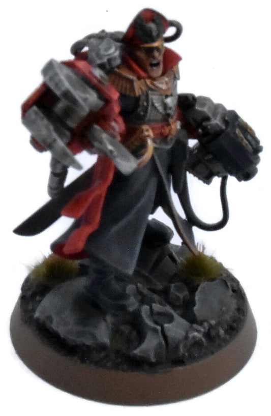 ASTRA MILITARUM Commissar Yarrick #1 COMMISSION PRO PAINTED 40K 7568