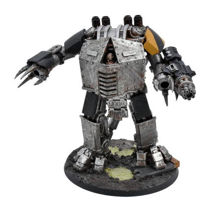 TRAITOR LEGION Dreadnought #1 CONVERTED WELL PAINTED Orks 9565
