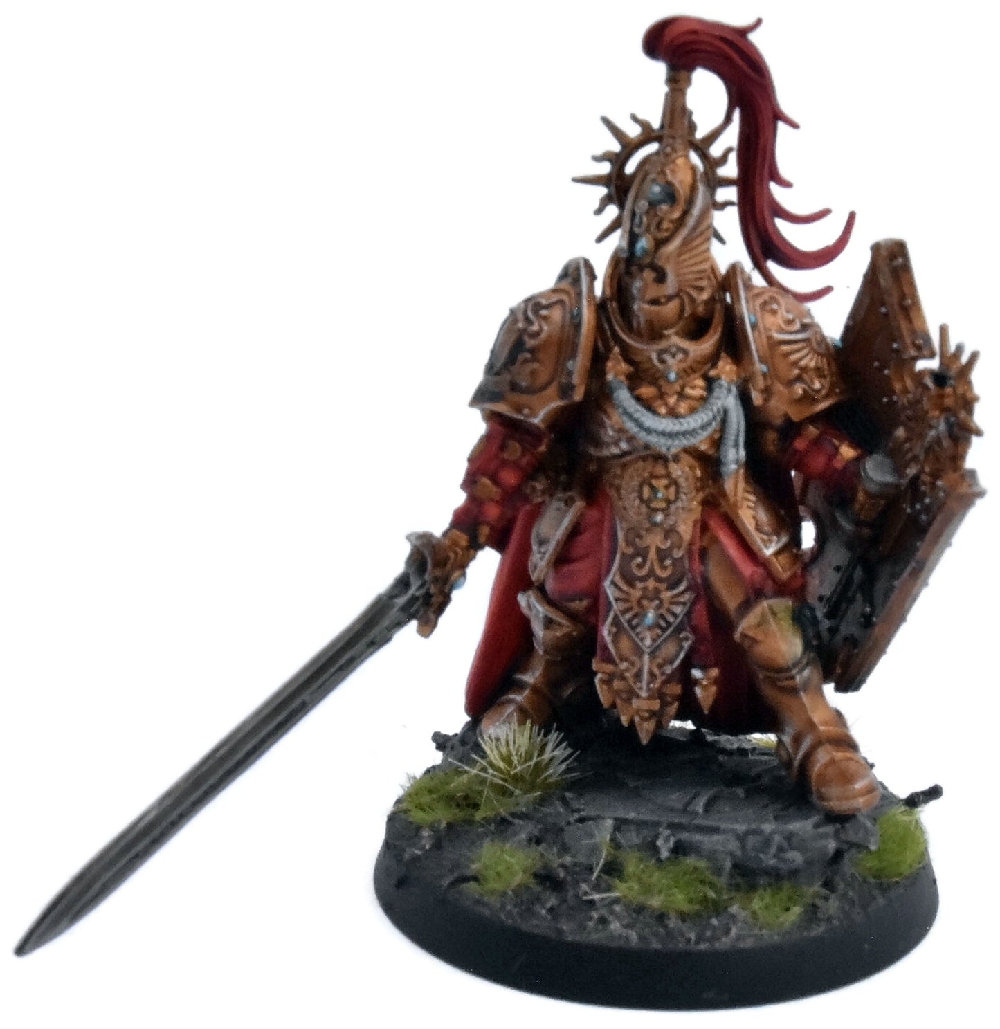 LEGIO CUSTODES Shield Captain #1 COMMISSION PRO PAINTED 40K 7605