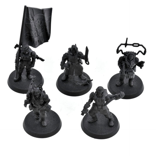 ASTRA MILITARUM 5 Cadian Command Squad #1 Warhammer 40K 9619