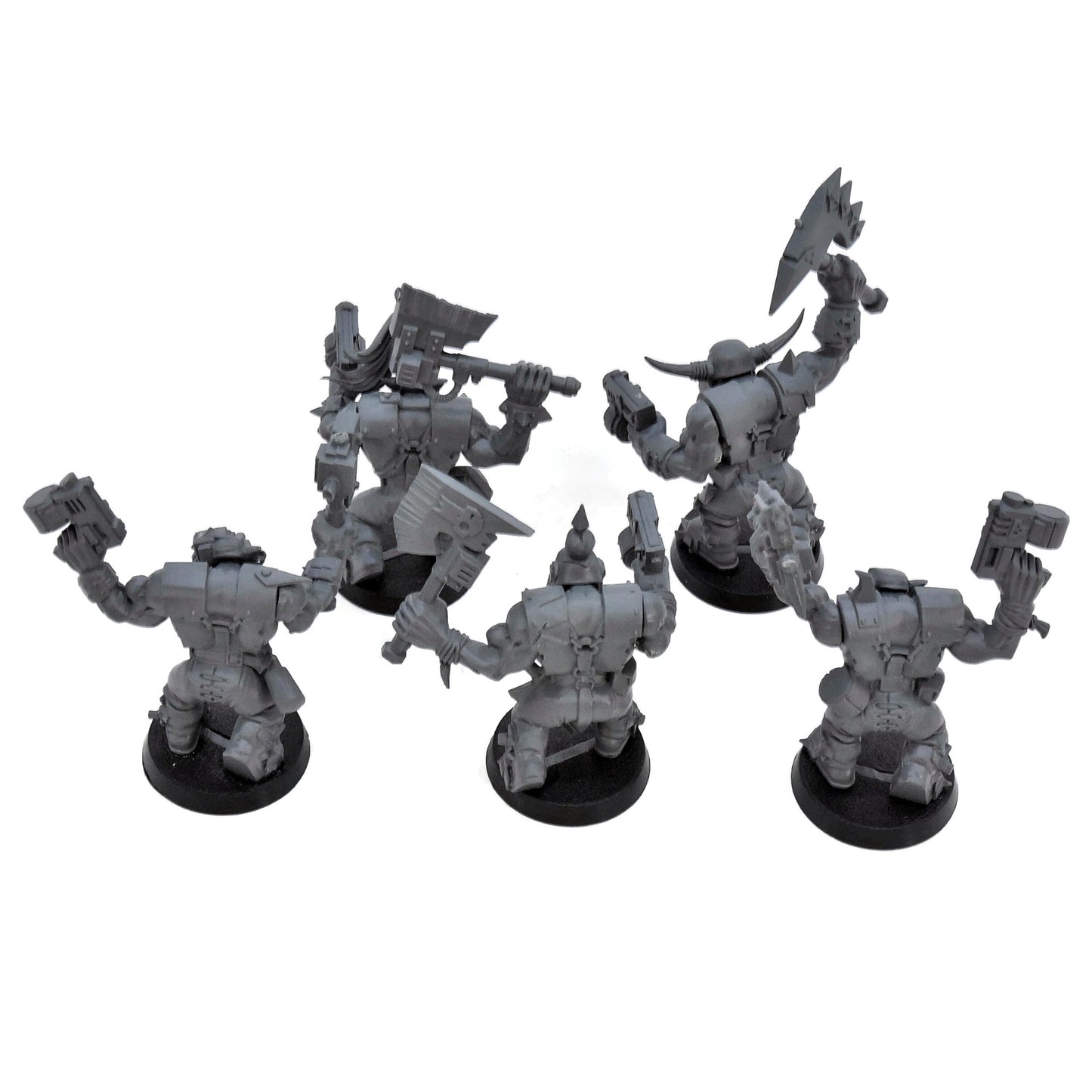ORKS 5 Ork Nobz #1 Warhammer 40K 9657