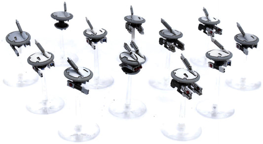 TAU EMPIRE 12 Drones #1 WELL PAINTED Warhammer 40K 7698